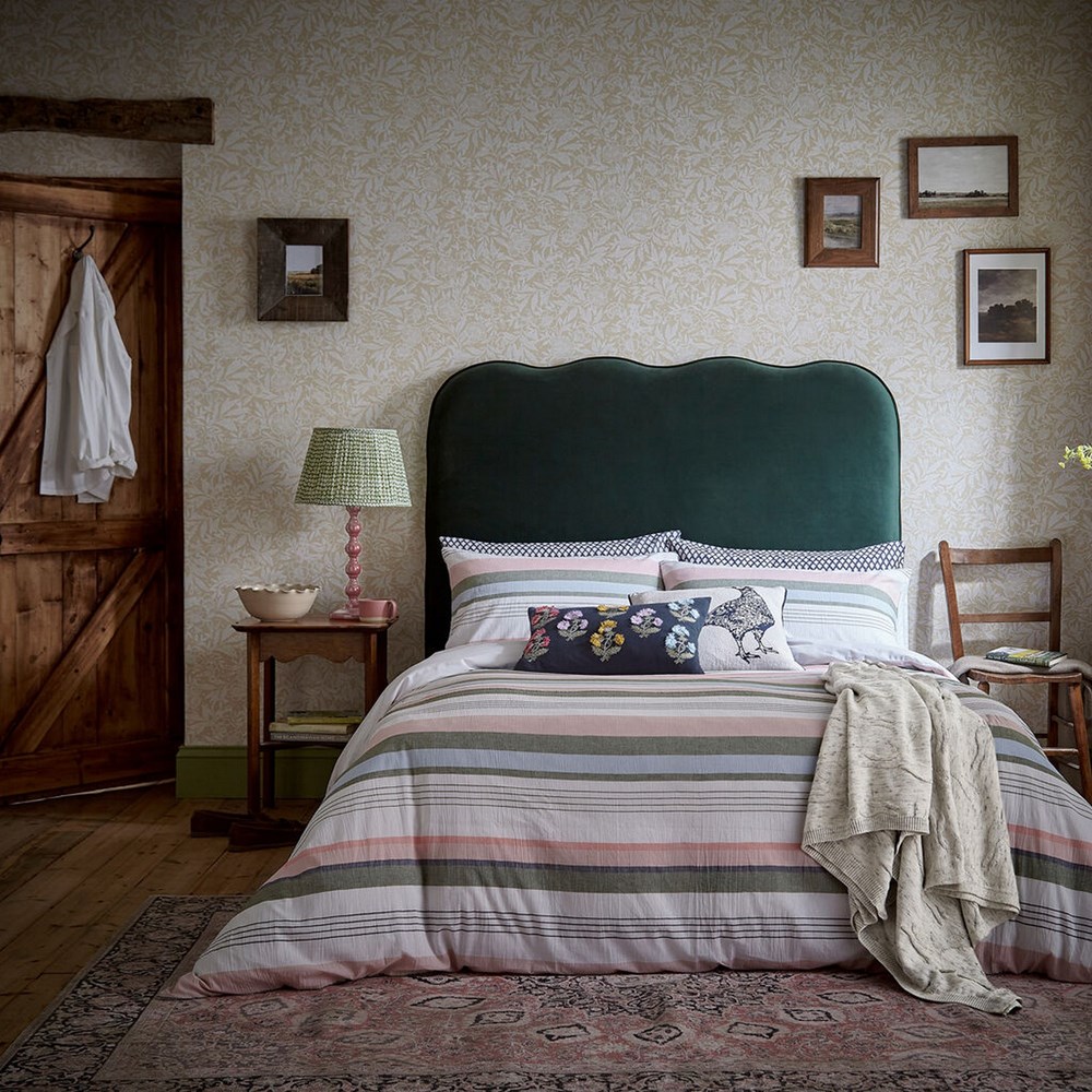 Bohemian Stripe Bedding by Joules in Multi